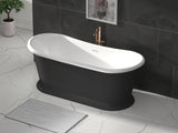 Audrey 1580 by Classical Baths - Traditional Boat Bath 1580 x 750mm, Gloss White or Painted