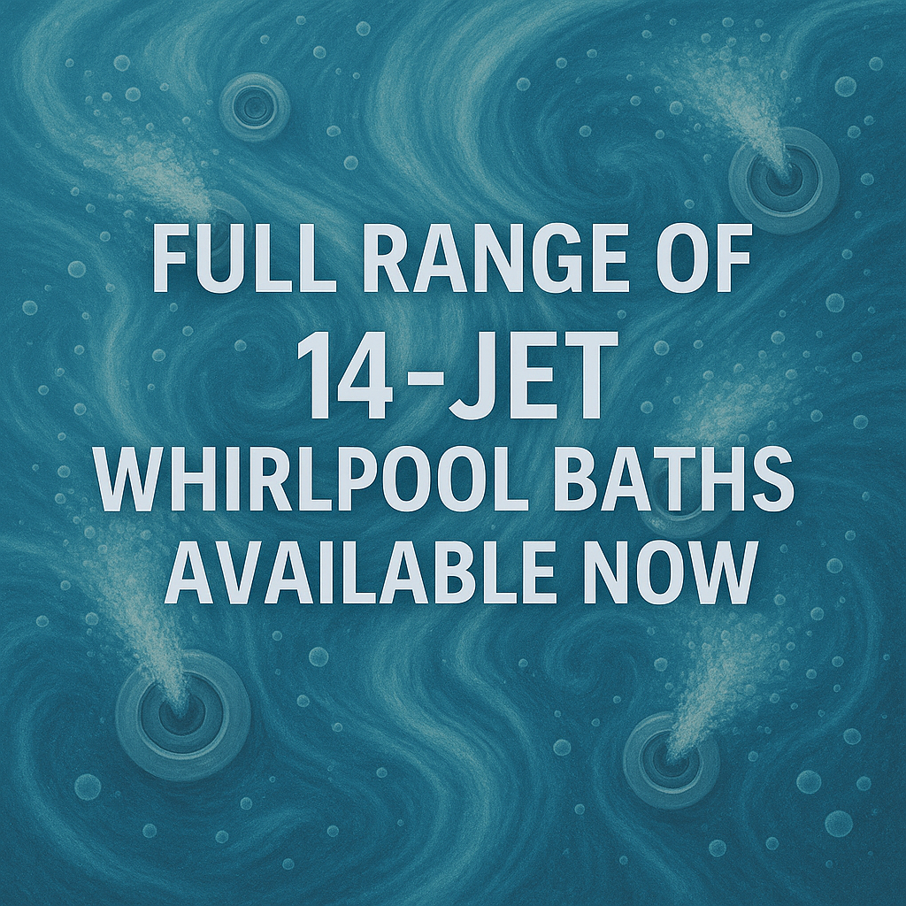 14-Jet Luxury Whirlpool Baths