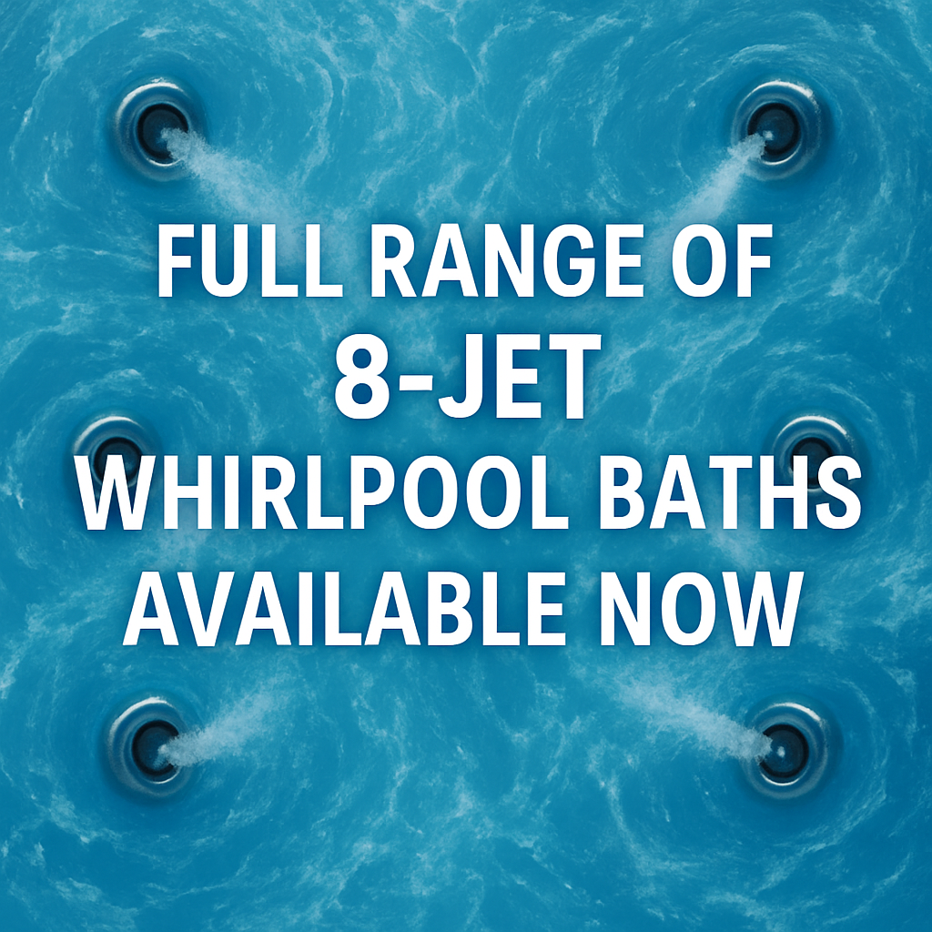 8-Jet Whirlpool Baths