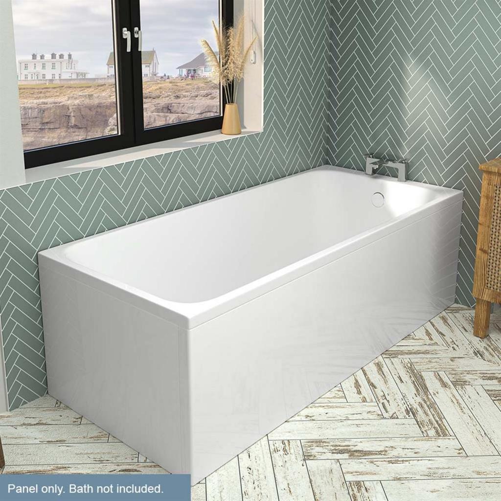 Eastbrook Beaufort Gloss White Front Bath Panel
