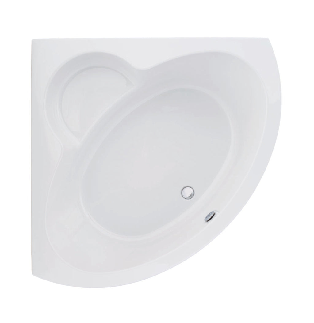 Carron Monarch 1300 Corner Bath and Panel with 16 Jet Whirlpool