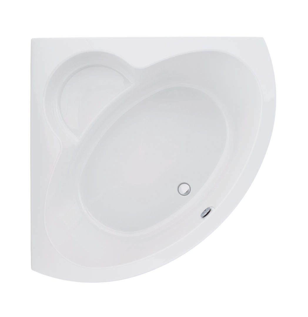 Carron Monarch 1300 Corner Bath and Panel with 16 Jet Whirlpool