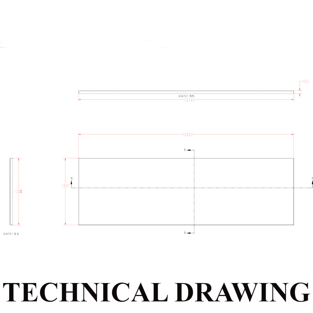 Tech Drawing Beaufort Front Panel 1750 (1800x560)