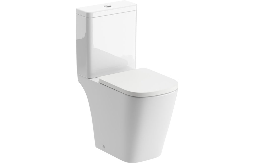 Bedale Comfort Height Rimless Close Coupled Toilet