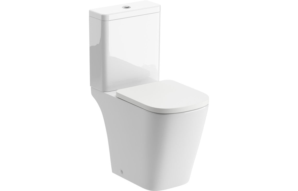 Bedale Comfort Height Rimless Close Coupled Toilet