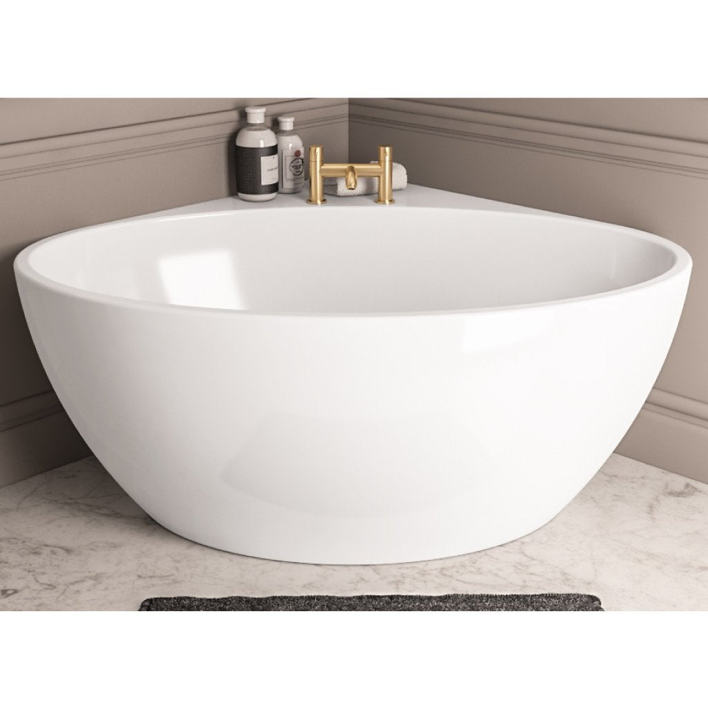 Whitchurch Corner Freestanding Bath White/Painted