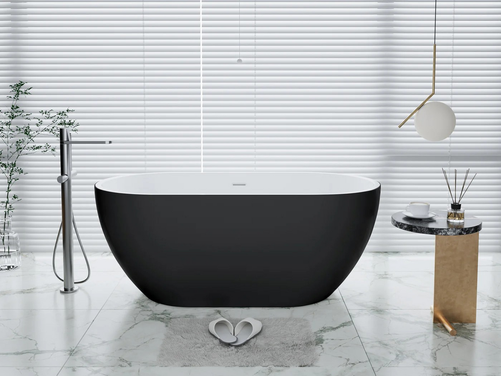 Belgravia 1200 x 750 Freestanding Bath White/Painted