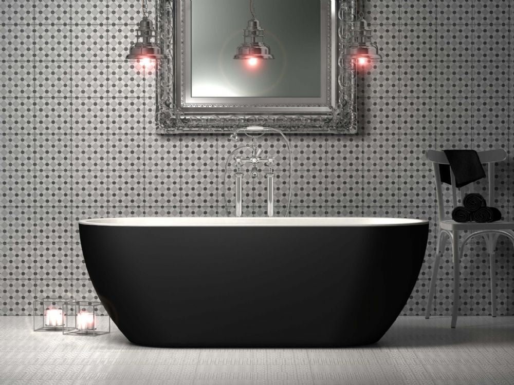 Charlotte Edwards Belgravia 1700mm Bath Now Available in Matt Black