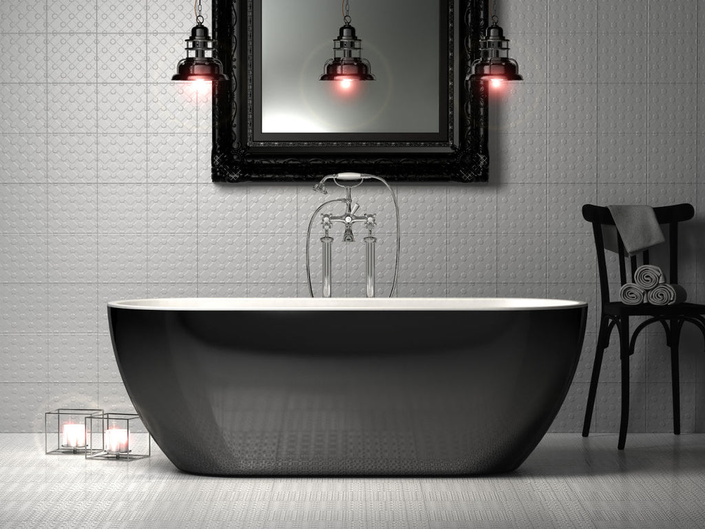 CE11027-GB Charlotte Edwards Belgravia 1690mm Freestanding Gloss Black Exterior