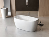 CE11064 Charlotte Edwards Ceres Small Freestanding Bath with Internal Arm Supports 1400mm