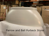 Charlotte Edwards Shard 1685 Freestanding Bath Painted in F&B Purbeck Stone