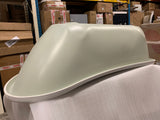 Crystal Slipper Bath Painted in Farrow and Ball  Mizzle