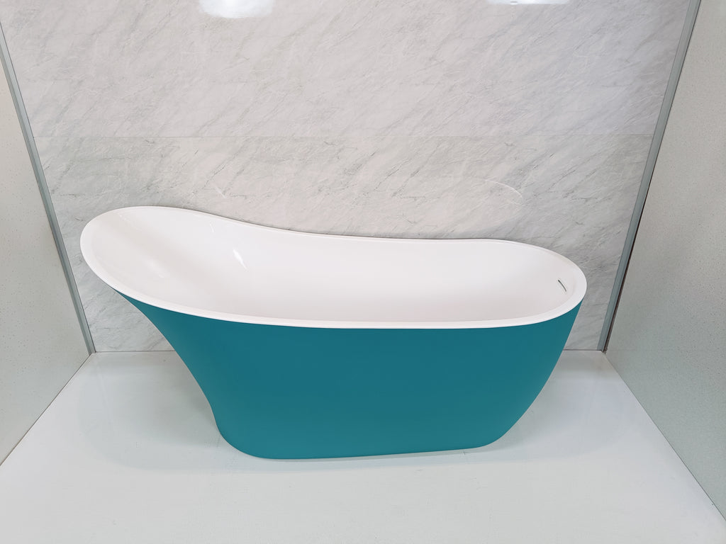 Marilyn by Classical Baths Single Ended Slipper 1680 x 730 x 800mm Gloss White or Paintd Finish