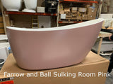 Charlotte Edwards Proteus in Farrow & Ball Sulking Room Pink
