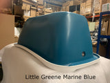 Royce Morgan Chatsworth Short Slipper Bath 1530mm in Little Greene Marine Blue