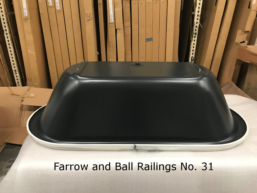 Royce Morgan Kensington 1695 Painted in Farrow and Ball Railings No. 31