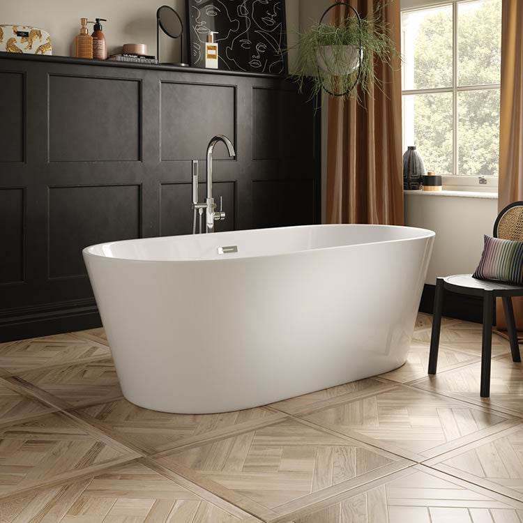 The White Space Como 1700 x 800mm Freestanding Bath