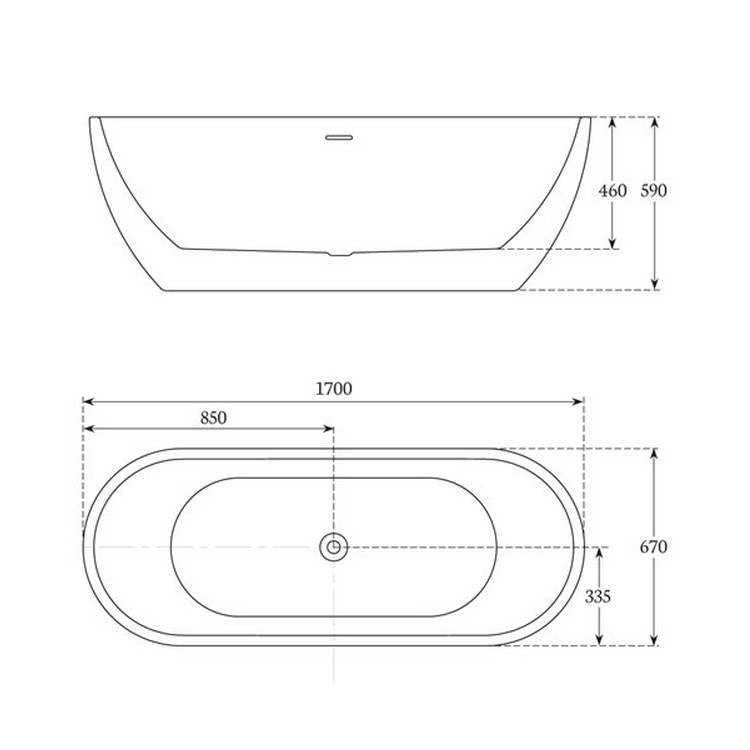 Charlotte Edwards Belgravia 1700 Freestanding Bath