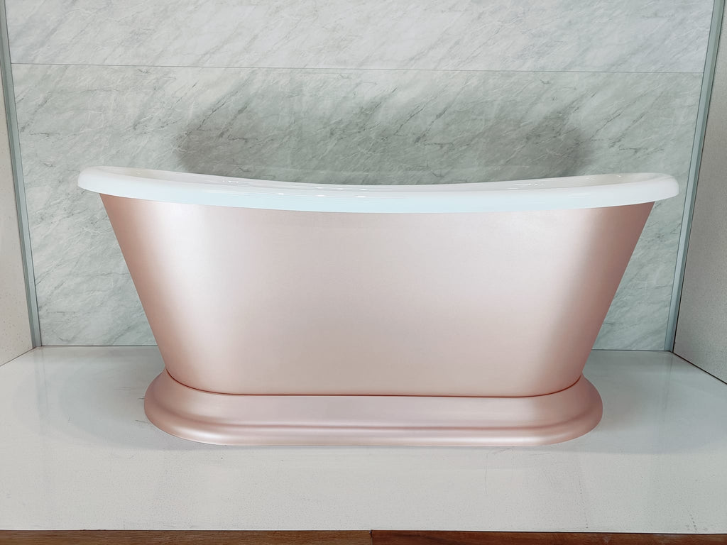 Audrey 1580 by Classical Baths - Traditional Boat Bath 1580 x 750mm, Gloss White or Painted