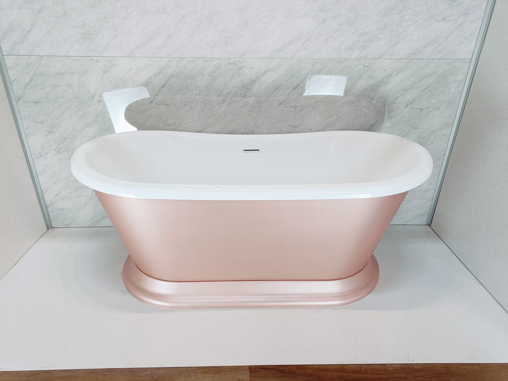 Audrey 1580 by Classical Baths - Traditional Boat Bath 1580 x 750mm, Gloss White or Painted