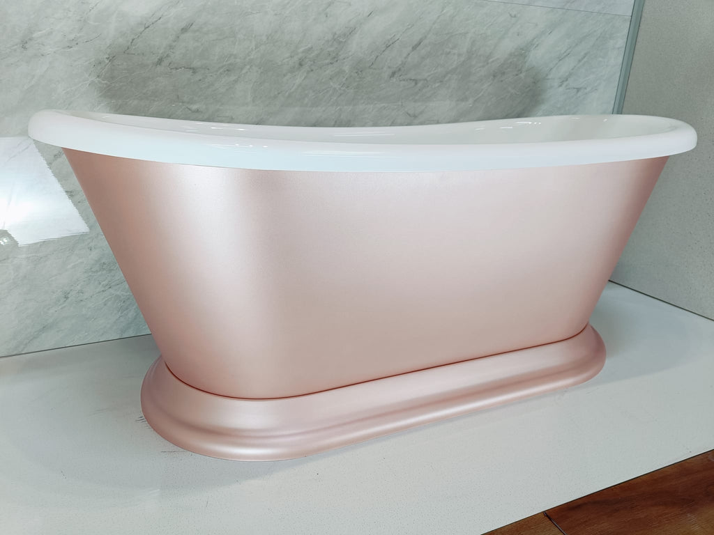 Audrey 1580 by Classical Baths - Traditional Boat Bath 1580 x 750mm, Gloss White or Painted
