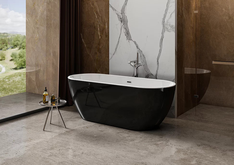 CE11028-GB Charlotte Edwards Belgravia 1500mm Gloss Black Exterior