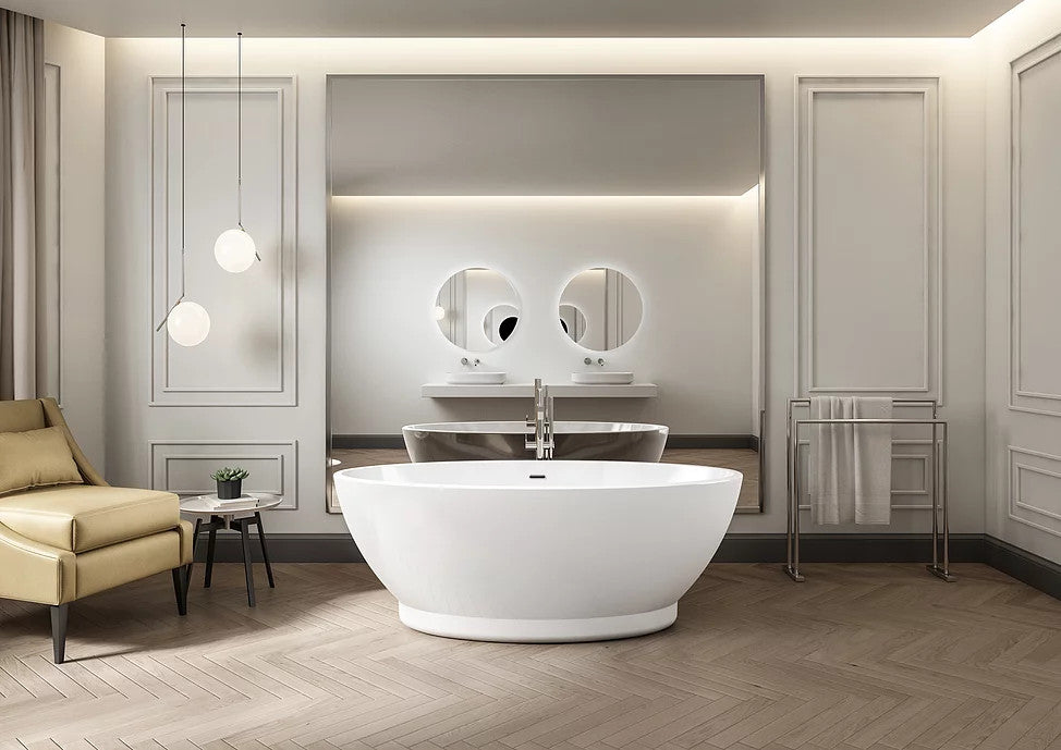 CE11004 Charlotte Edwards Shard 1685 Freestanding Bath