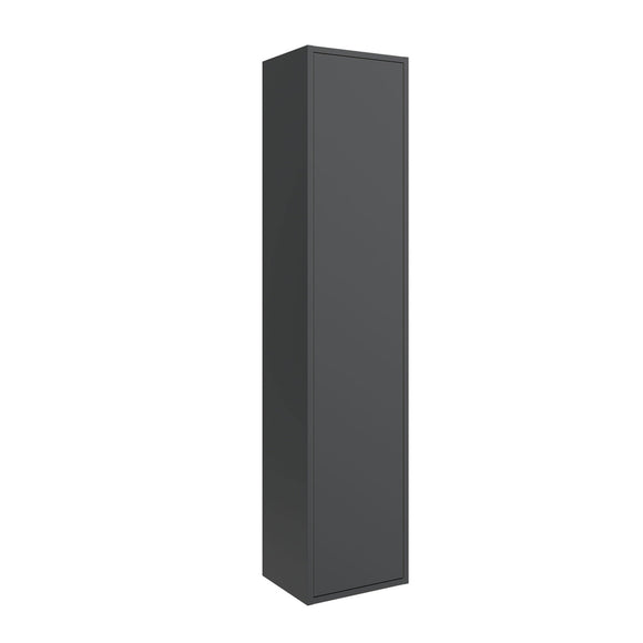 Optima 1400mm Matt Black Wall Hung Pillar Unit