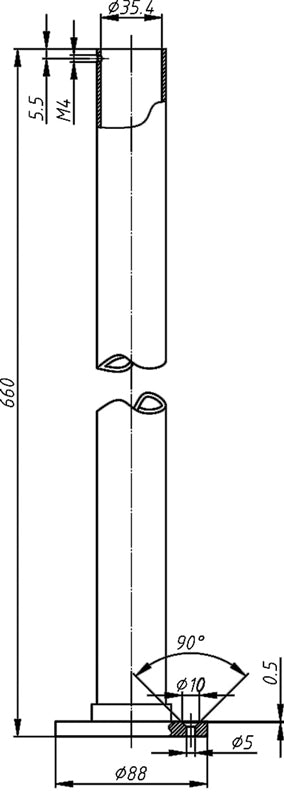 DA311 Standpipes Technical Drawing