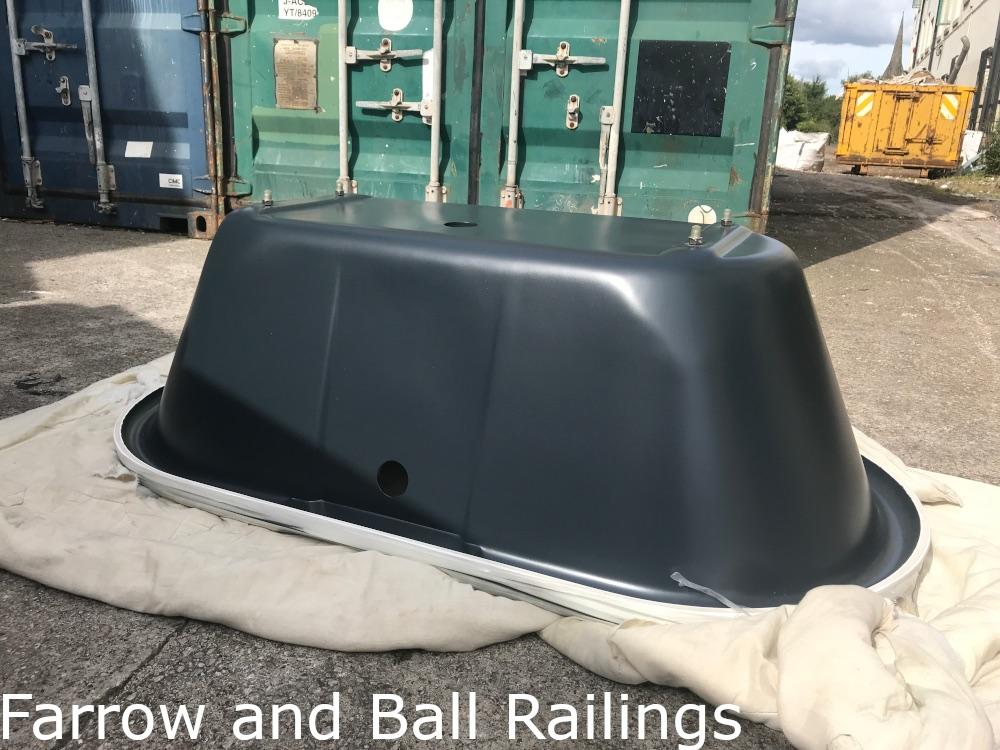 Royce Morgan Kensington 1495 in Farrow and Ball Railings