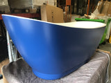 Richmond Bath Painted in Farrow and Ball Drawing Room Blue No. 253